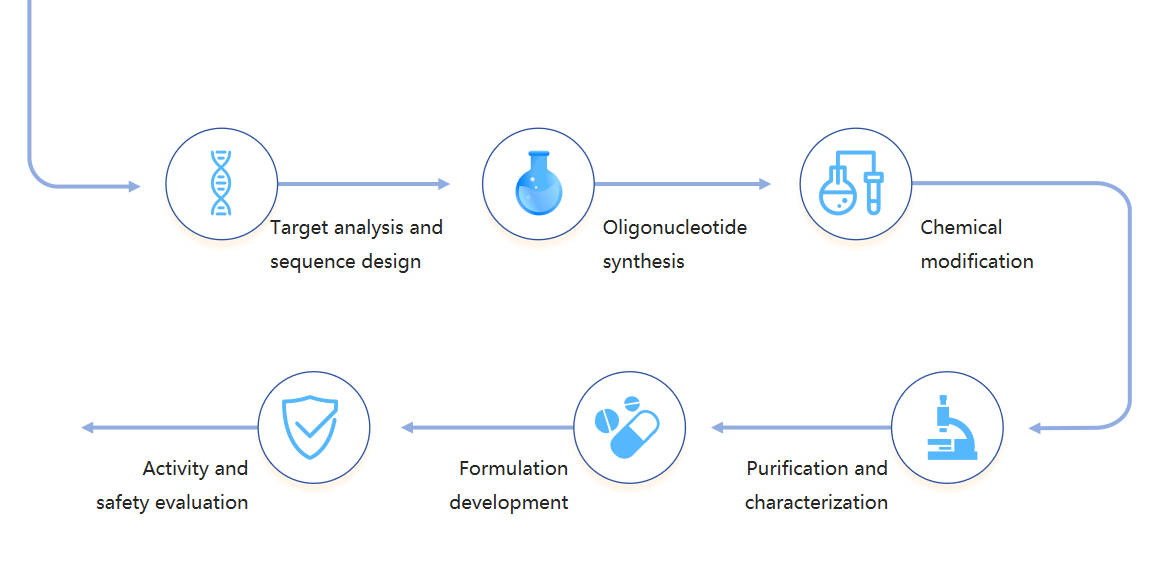 Fig. 2 The process of preparing small nucleic acids.