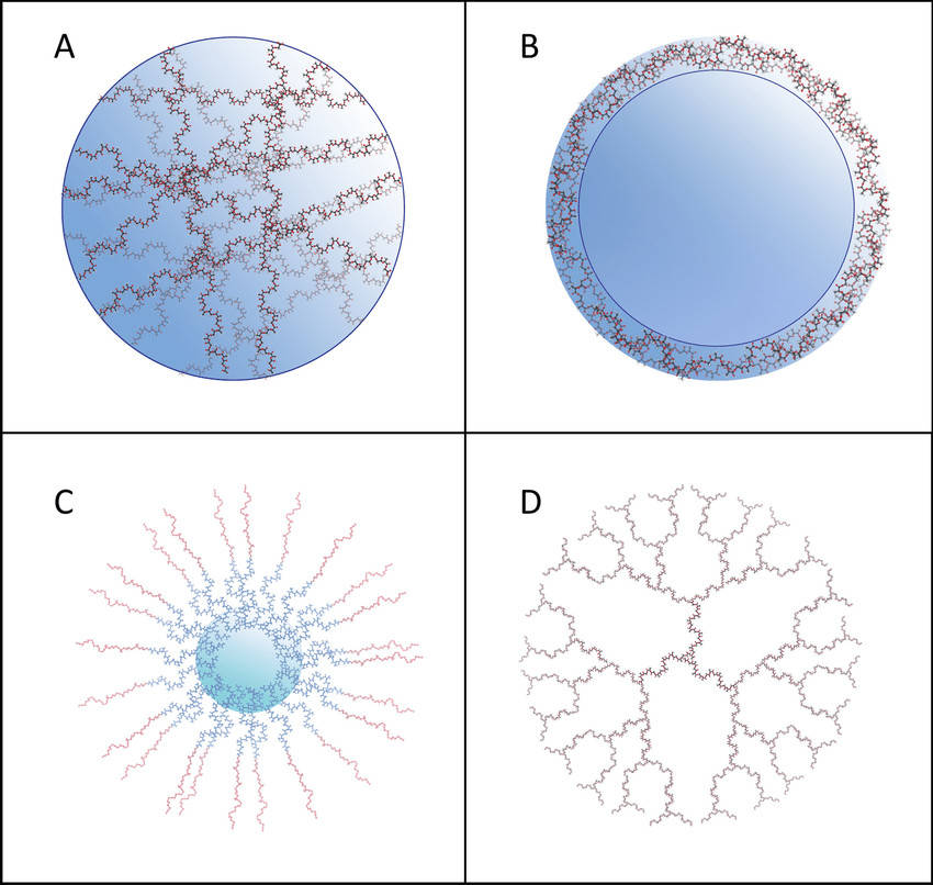 Fig.3 Diagram of polymer nanoparticles.