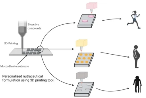 Fig.1 Customized Nutraceutical Formulations for Individual Needs. 